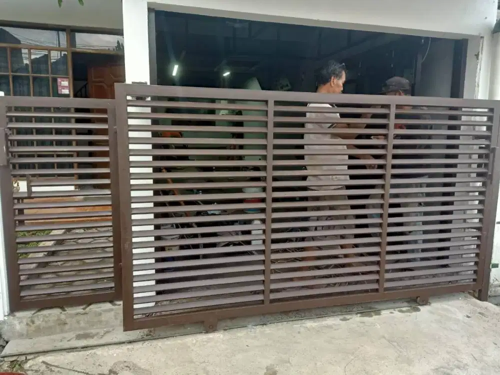 Terima Jual Pasang Pagar Minimalis modern model custom Welder Bandung