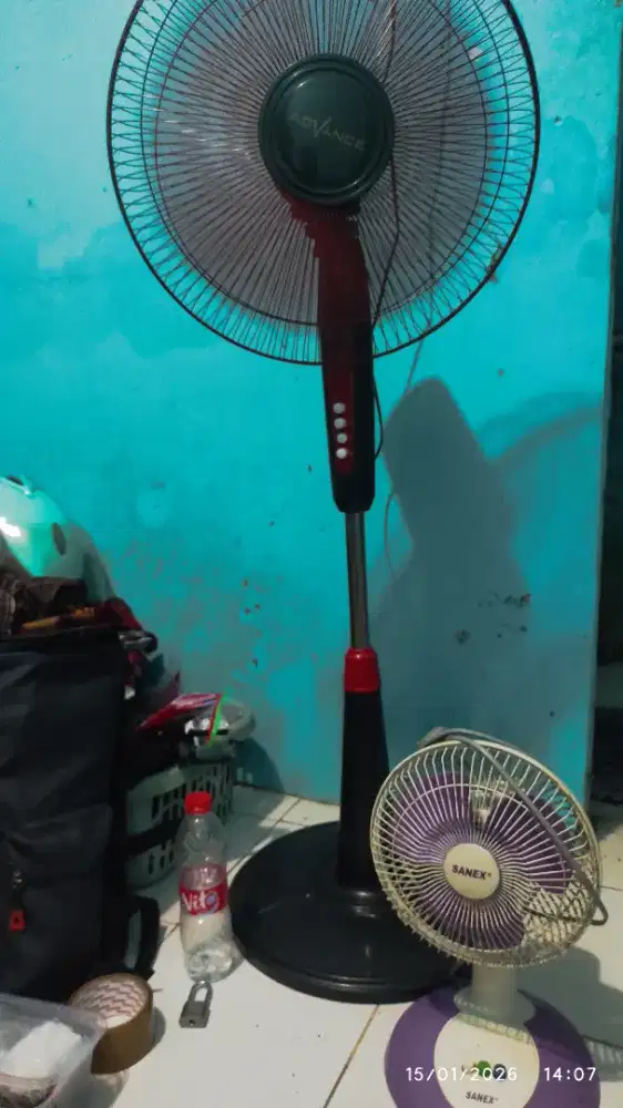 Jual kipas angin merk advance dan sanex