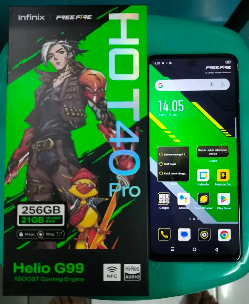 INFINIX HOT 40PRO 12+9/256Gb FULLSETT