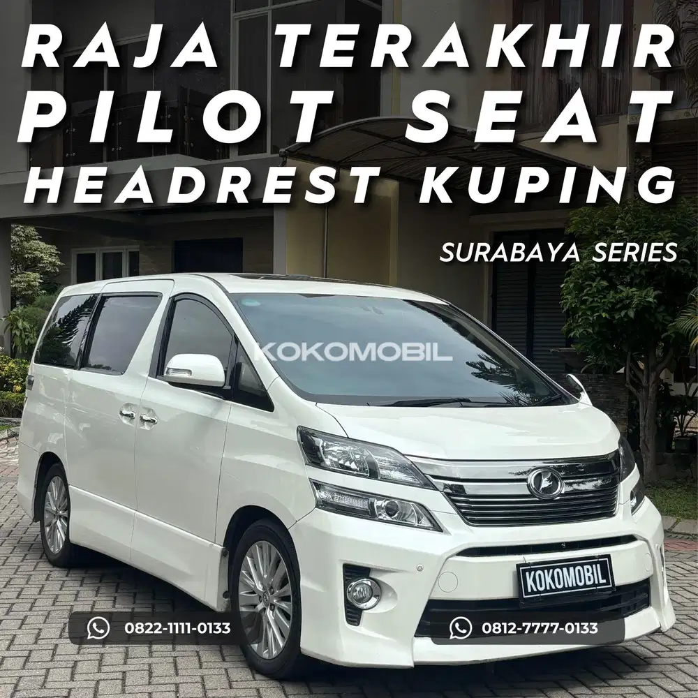 [KM 90RB] TOYOTA VELLFIRE ZG 2.4 AT 2014
