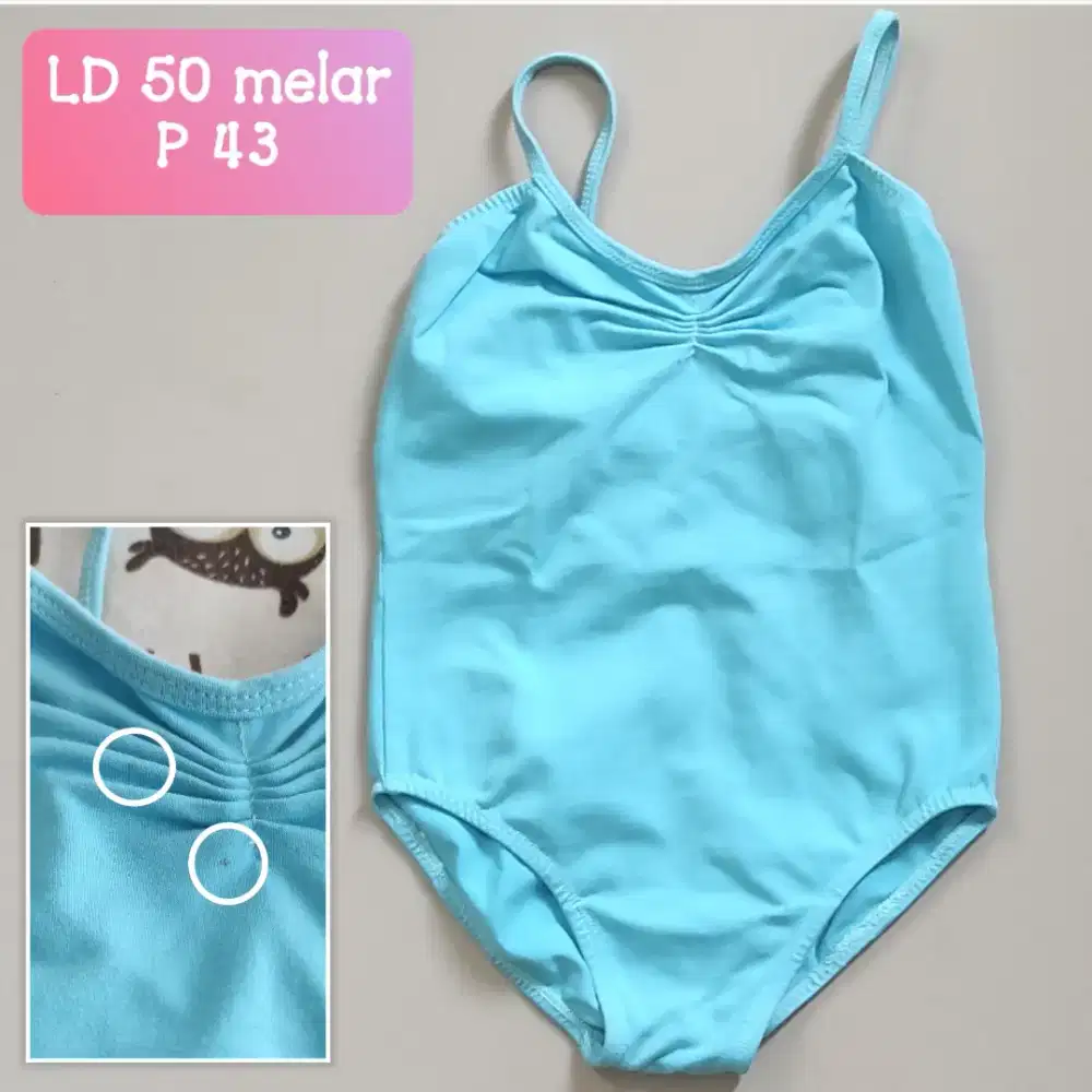 Baju balet biru, preloved