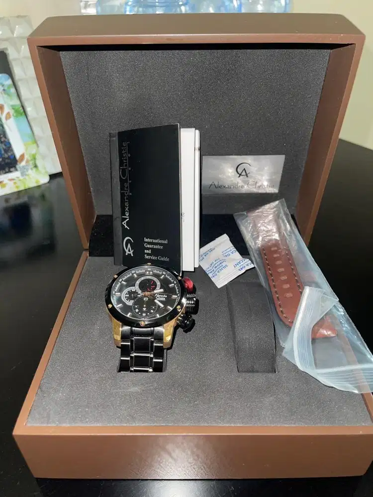 Jam Tangan Alexander Christie pria series 6239