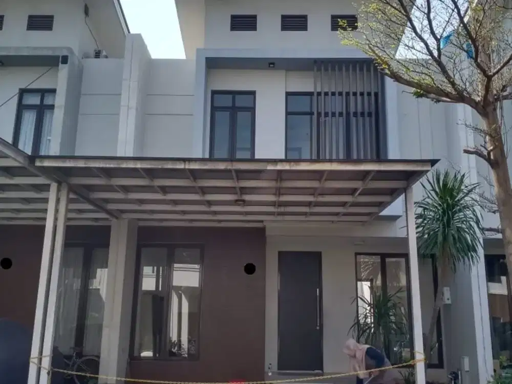 Disewakan rumah murah 2lantai di Cluster Shinano Jakarta Garden City Jakarta Timur siaphuni minimalis modern