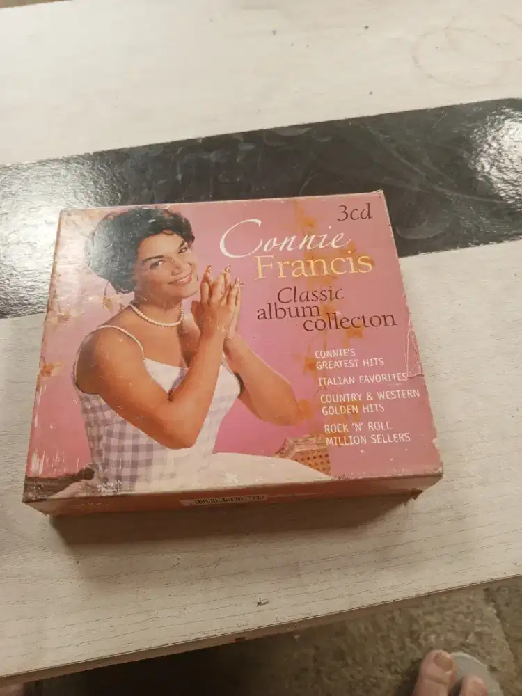 connie francis clasic album colection 3 cd original
