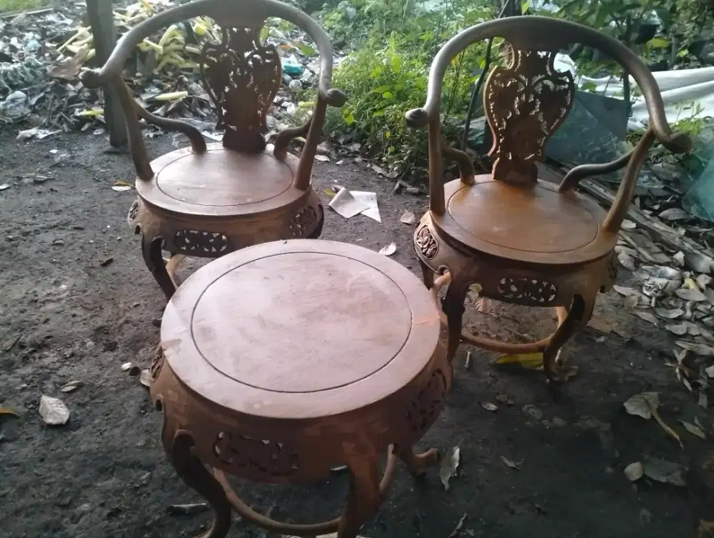 kursi teras jati Jepara asli