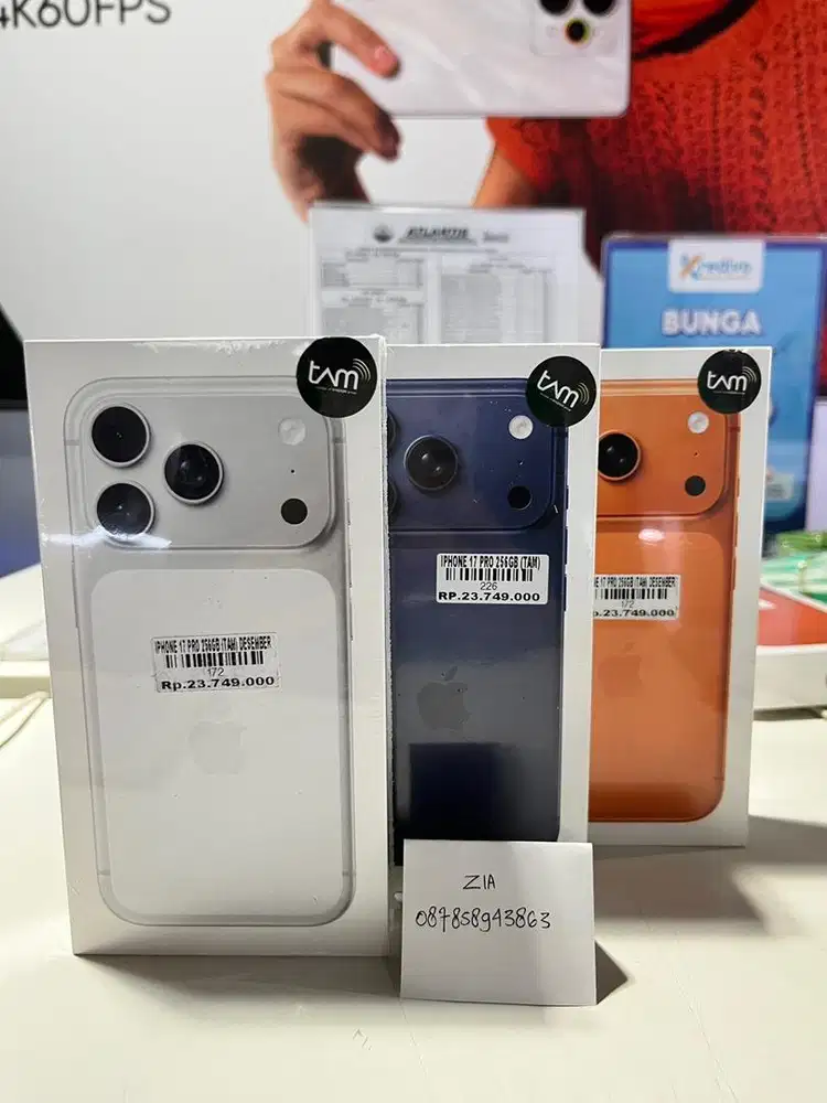 Iphone 17 pro 256gb ATLANTIS DAHSYAT