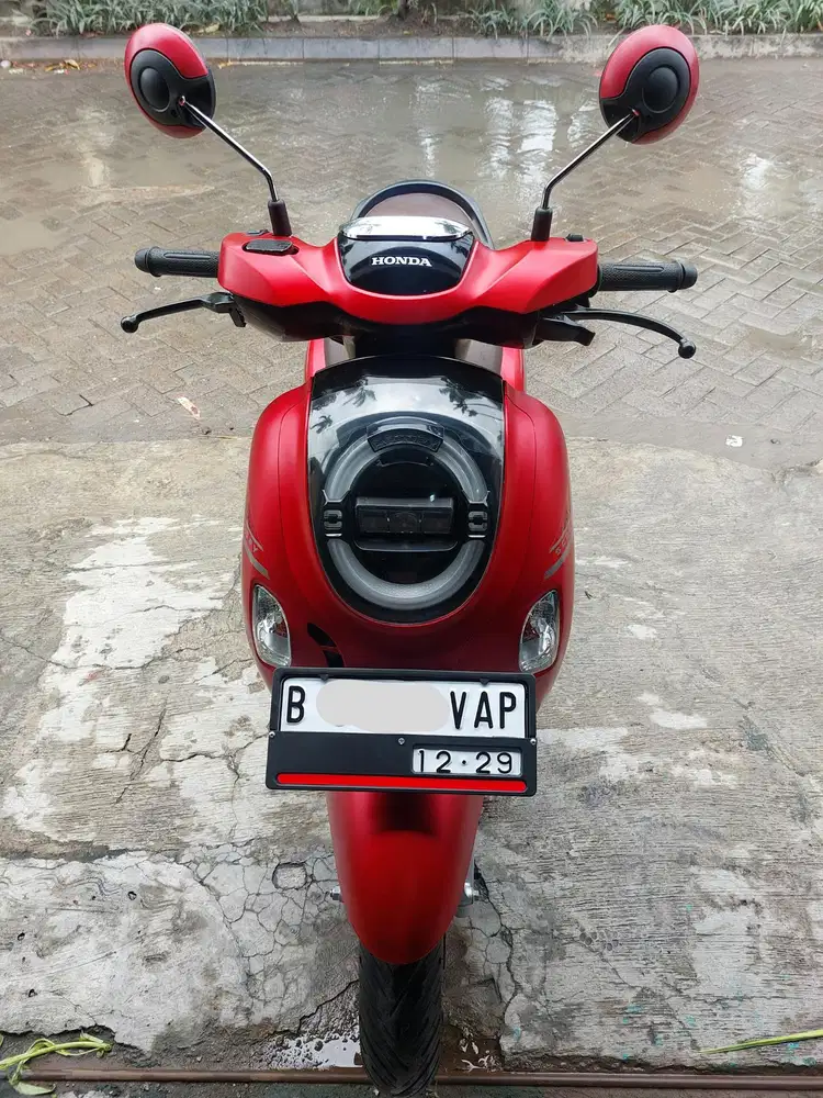 (DP 800 Rb)‼️ New Scoopy Stylish Keyless Merah 2024 Cash / Kredit