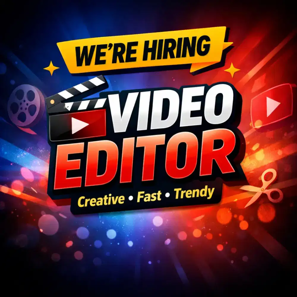 Dicari video creator/editor