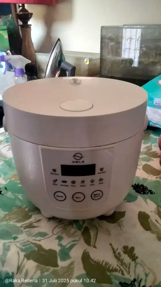 Rice cooker merk KEHLS, lokasi alam sutera Tangerang Selatan Pakualam