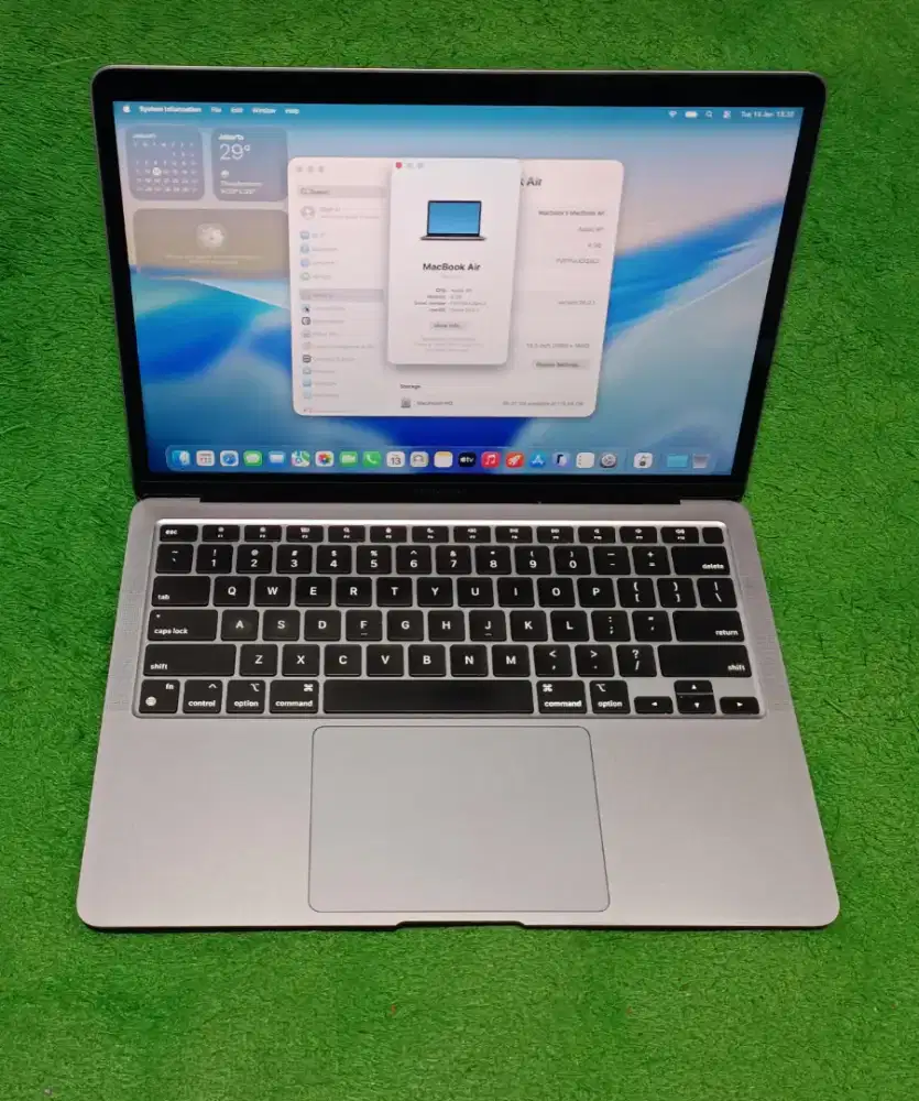 Apple Macbook Air M1 2020 M1 8/128 Grey Murah