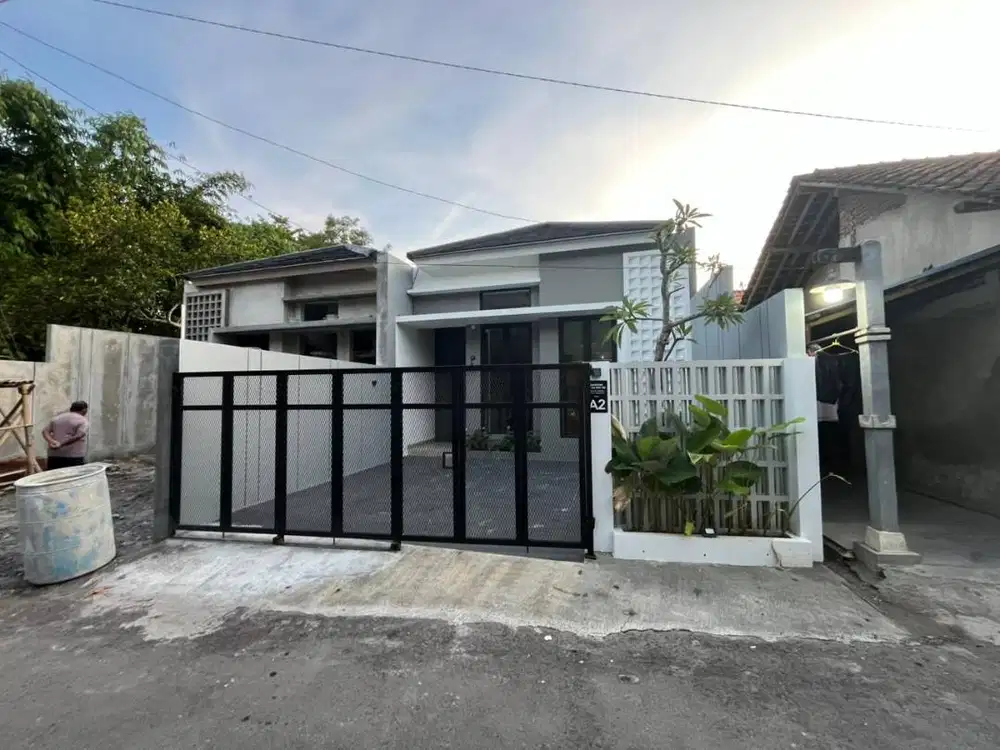 Rumah Baru Modern di Mlati, Sleman Hanya 20 Meter dari Jl. Purbaya