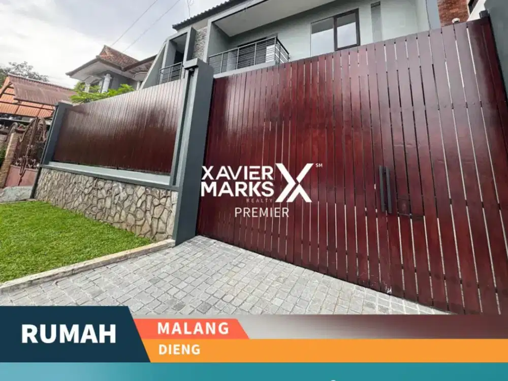 Dijual Rumah Dieng Malang, 2 Lantai Modern Minimalis
