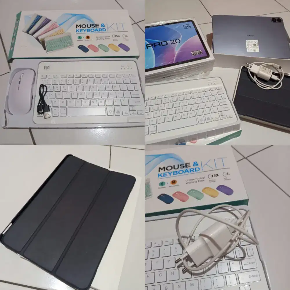 Infinix XPAD 20 8/256 Fullset Full Ori