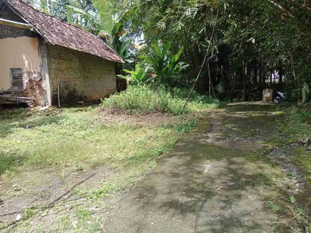 Tanah Pekarangan siap Bangun Timur Pasar Balangan Sleman yogyakarta