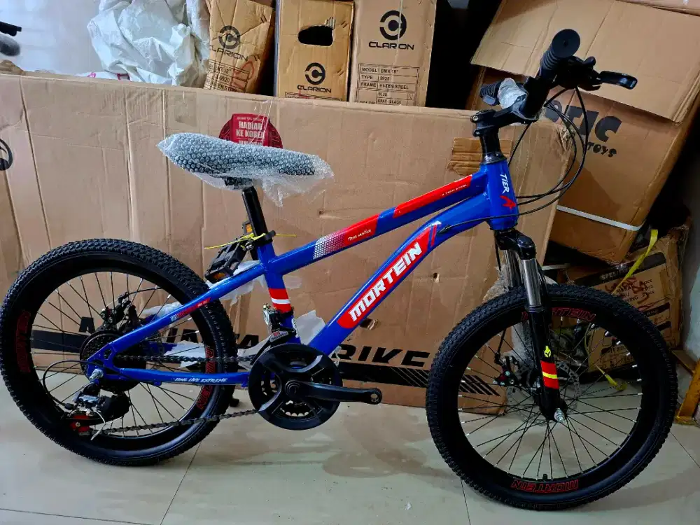 Sepeda Anak Sepeda MTB 20 Inch MORTEIN PMB ( WARNA BIRU / BLUE )