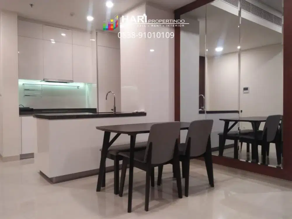 FOR RENT Apartment Anandamaya Residence Sudirman Menara Astra 2BR - Lux Furnished Close to MRT Busway
