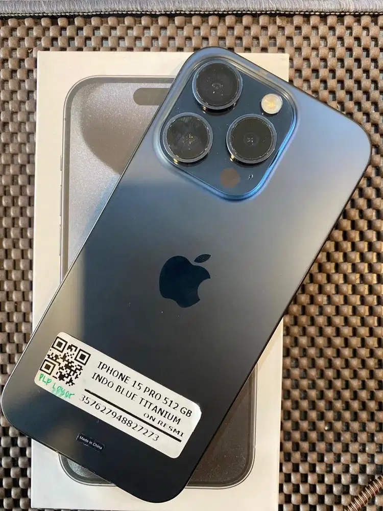Iphone 15 pro 512gb resmi indo