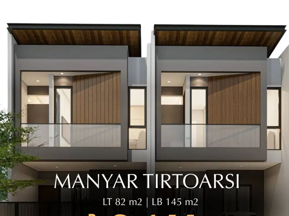 Jual Rumah Baru Gres Manyar Tirtoasri Surabaya