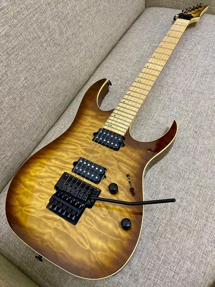 Ibanez Prestige RG652MBQS - Wild Pilsner Burst