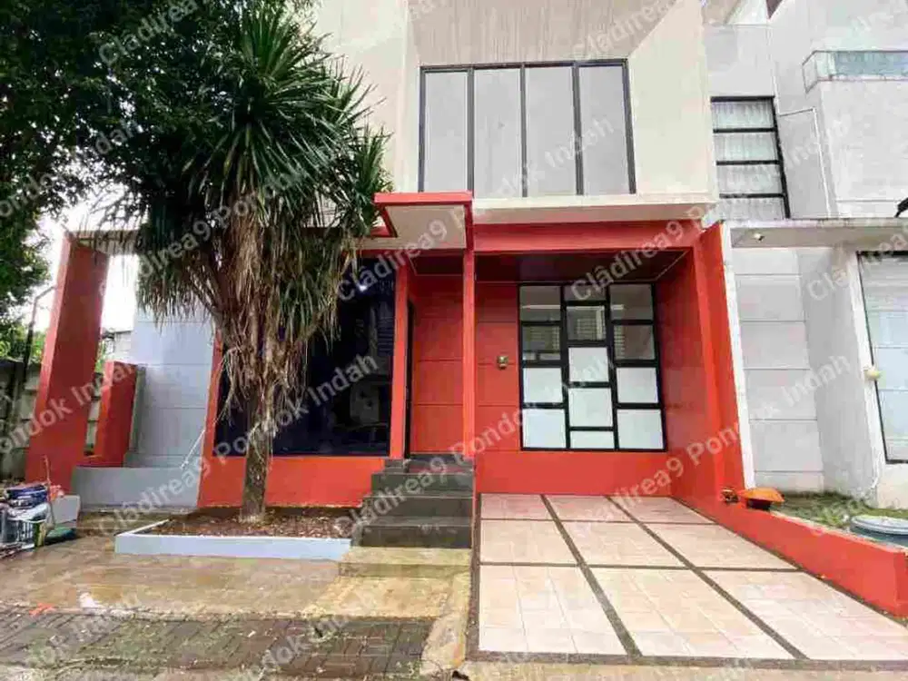 Jual Cepat Harga Miring The Akasia Eight Serua Ciputat Sudah Renov Cantik Glowing siap Huni Strategis!