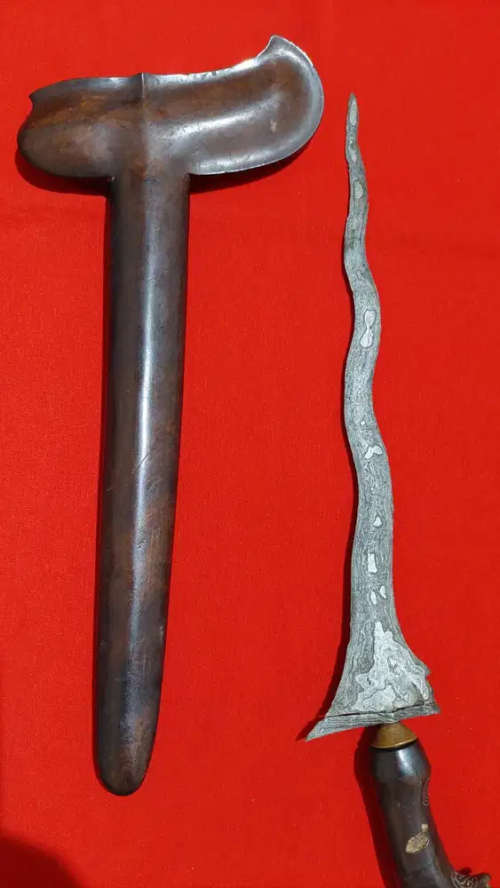 Keris Luk 7 Carubuk Sepuh Langka