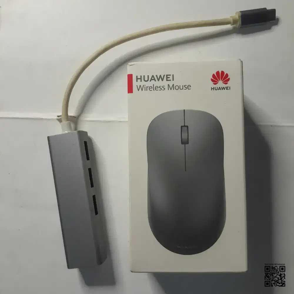 USB Type C Hub 3 Port + RJ45 LAN + Mouse Huawei CD26 SE | Normal