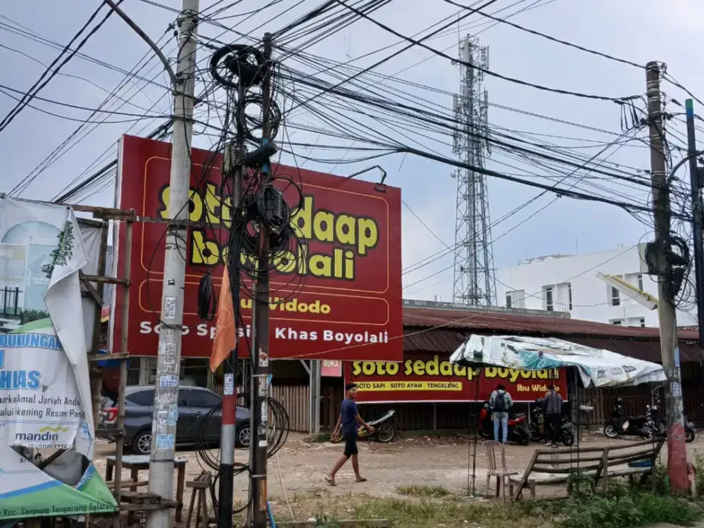 Dijual Kavling Komersil – Pinggir Jalan Raya Rawa Buntu, Serpong, Tangerang Selatan