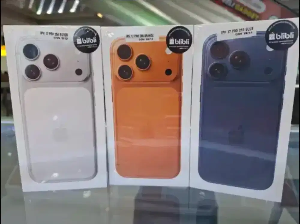 Kredit Iphone 17 Pro 256Gb/512Gb/1Tb Free 1x cicilan Adaptor&Holder