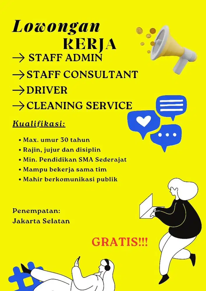 DIBUTUHKAN SEGERA!!!