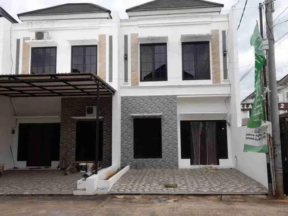 Cluster mewah kekinian 2lantai unit ready dijatisampurna lokasi strategis dekat tol Jatiwarna bebas banjir