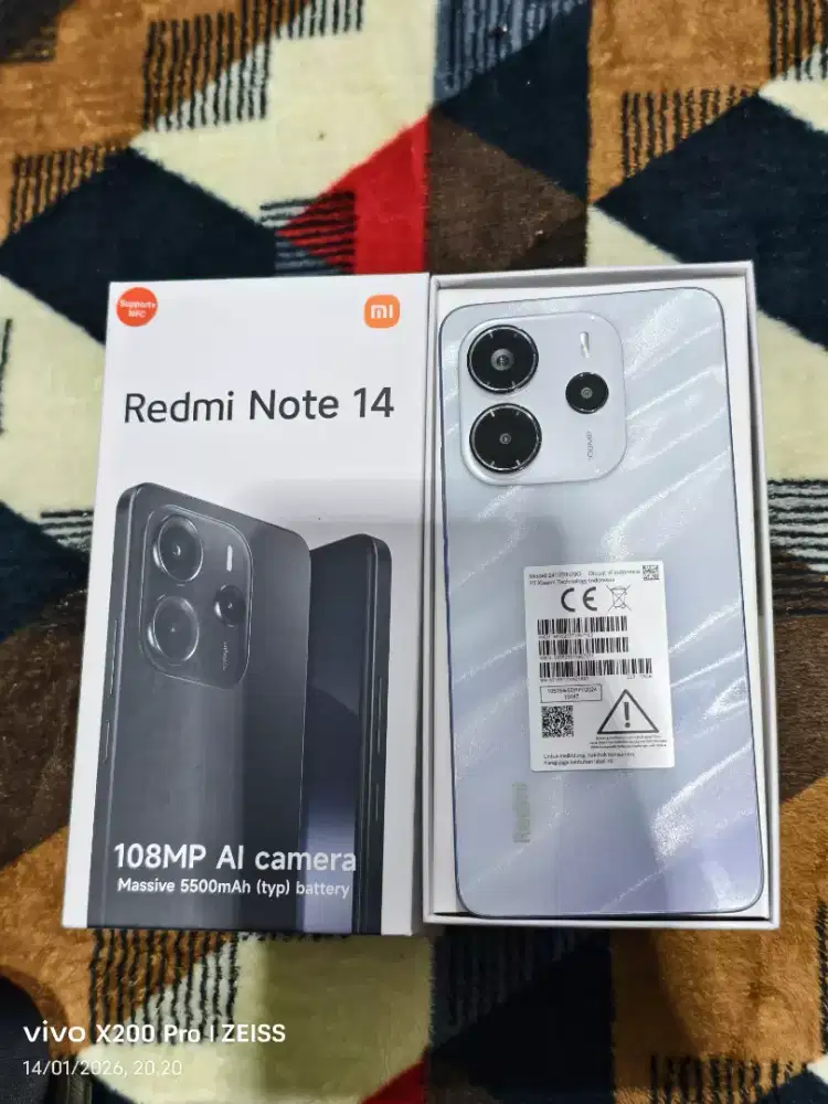 Redmi not 14 8/128 full set