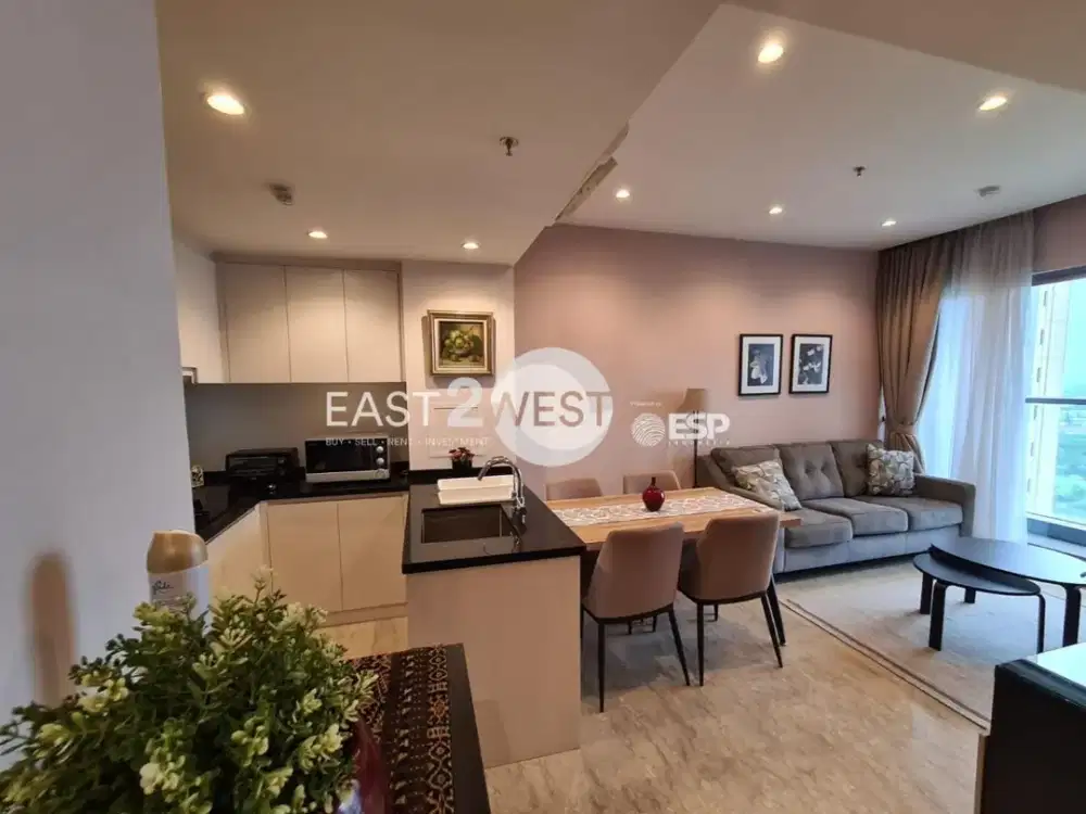 Jual Apartemen Branz BSD City Tangerang 2 Badroom Lantai 19 Fully Furnished