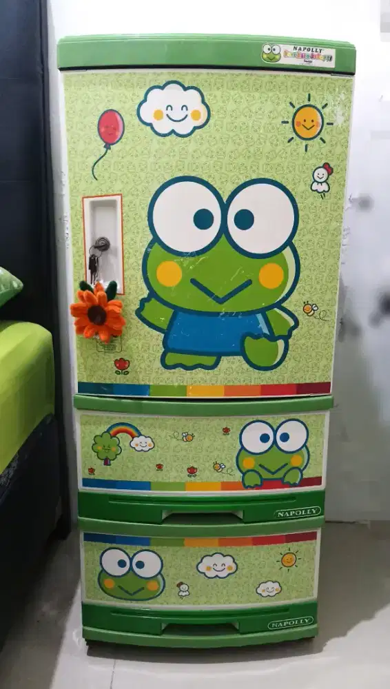 Lemari plastik Napoly keropi