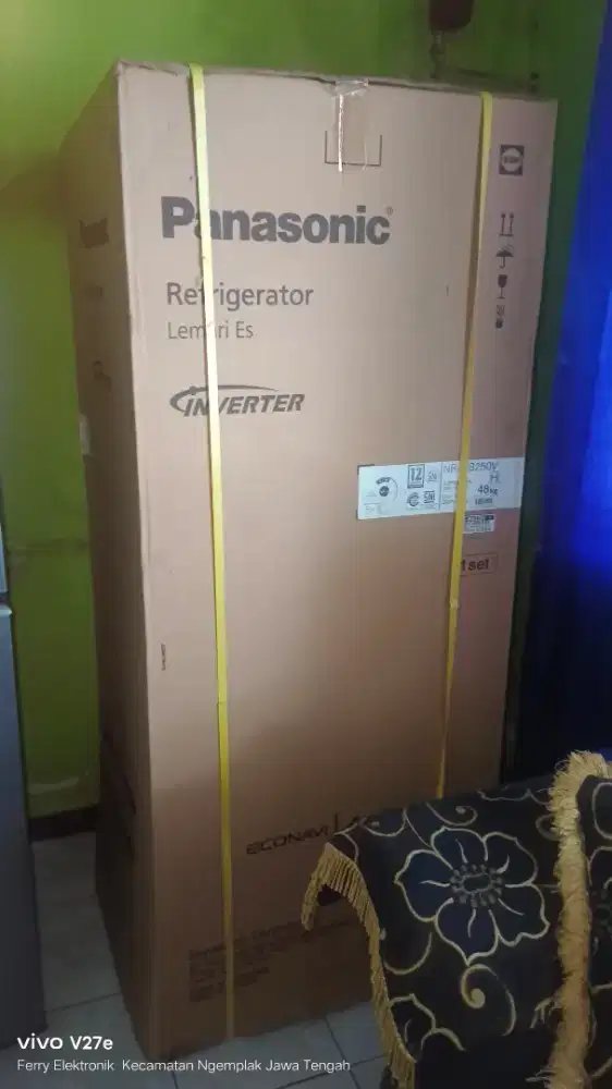 Kulkas Panasonic 2 pintu inverter
