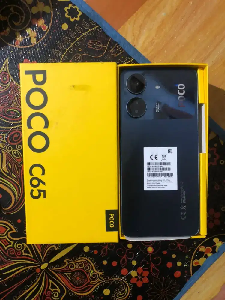 Poco c65 no minus masih mulus