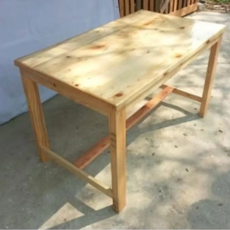 Meja Kayu 120 x 60 x 75