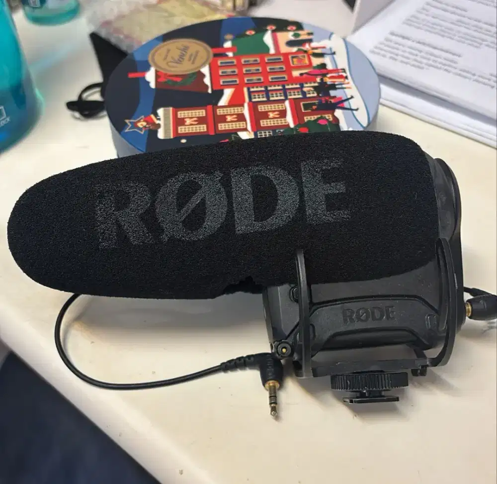 Rode Videomic Pro plus on camera