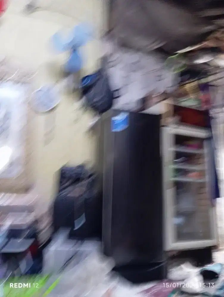 kulkas 1 pintu merek aqua tidak dingin kurang freon