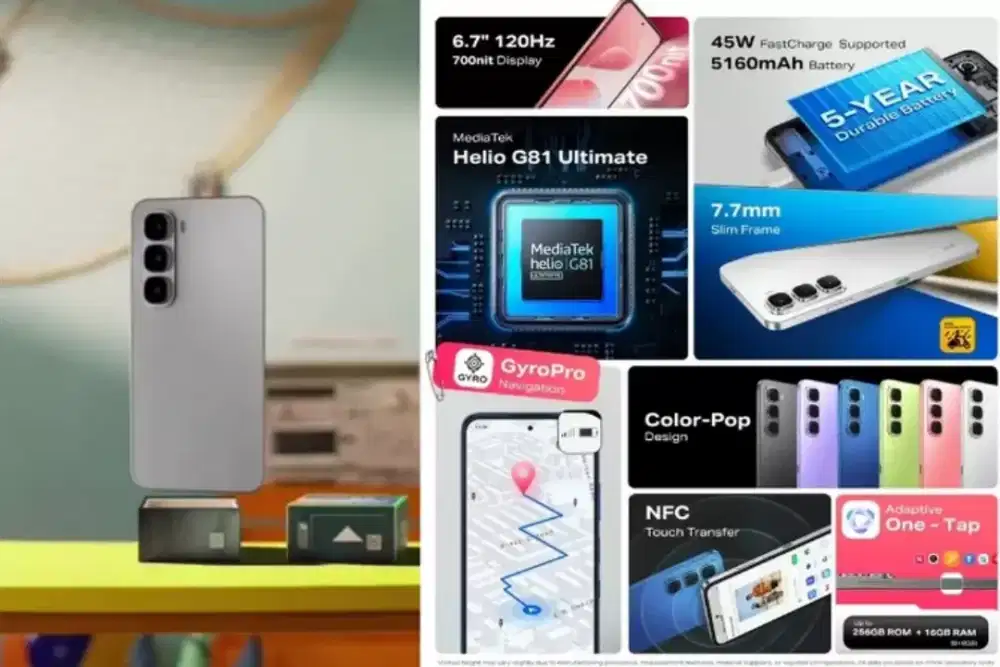 [KREDIT] Infinix hot 60i 8/256