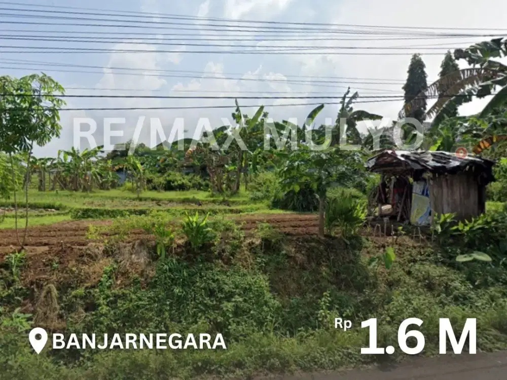 Dijual Tanah Subur Pinggir Jalan Area Banjarnegara