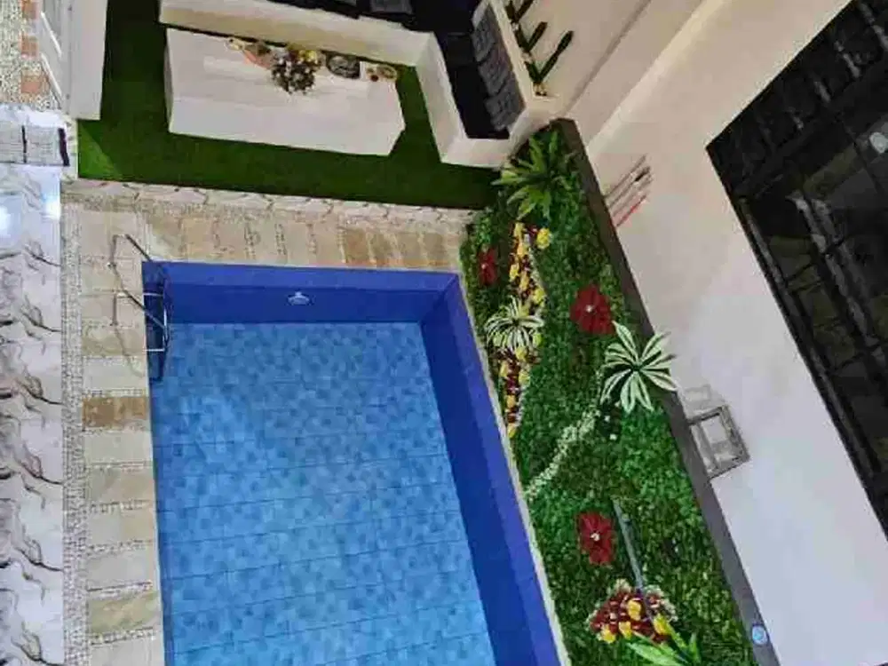 villa cakep full furniture pemandangan istimewa di perbatasan karangploso dan batu