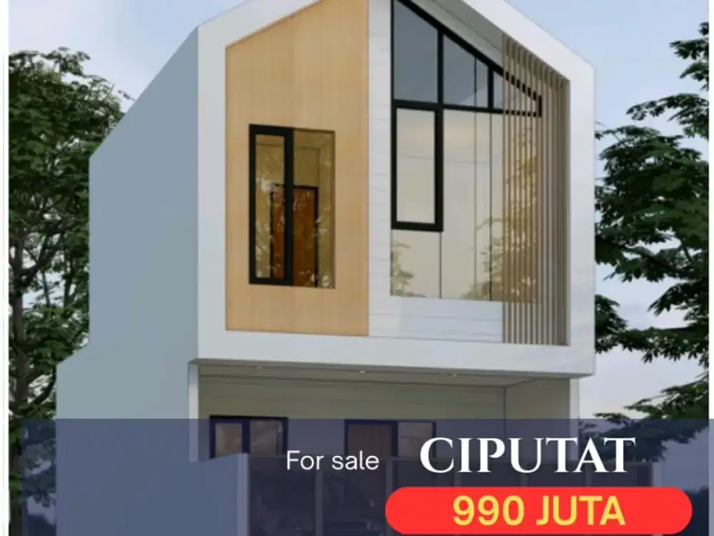 DIJUAL CEPAT RUMAH BARU TURUN HARGA 990 JT