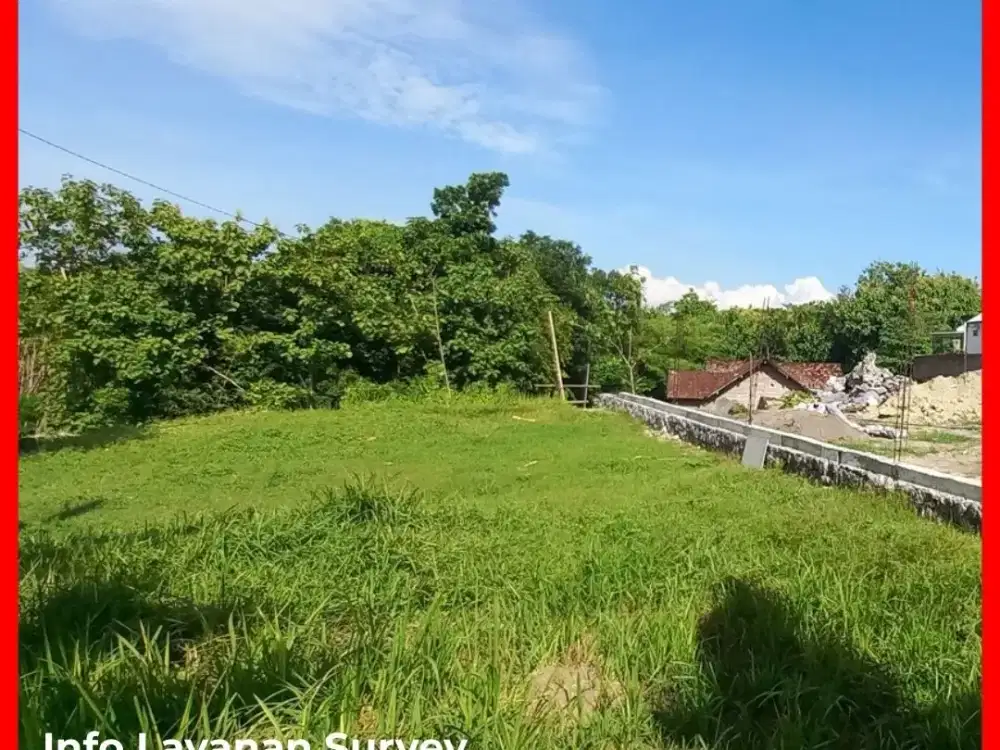 Tanah Jogja Villa Gamping SHM Siap Bangun AJB Notaris