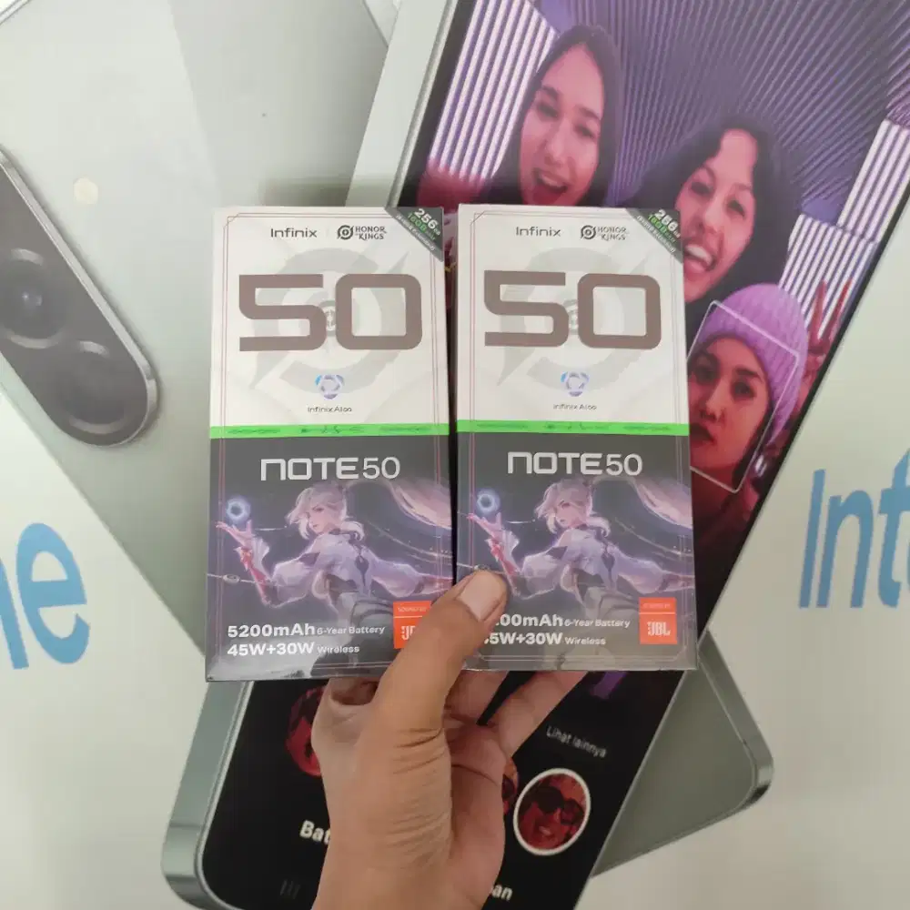 FAST RESPON WA Infinix Note 50 8+8/256 Garansi resmi 1thn