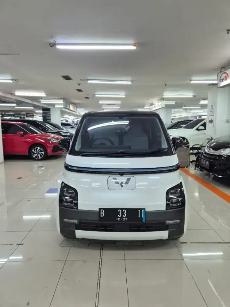 Wuling air ev 2022 long range putih tgn 1 pribadi km 14rb record