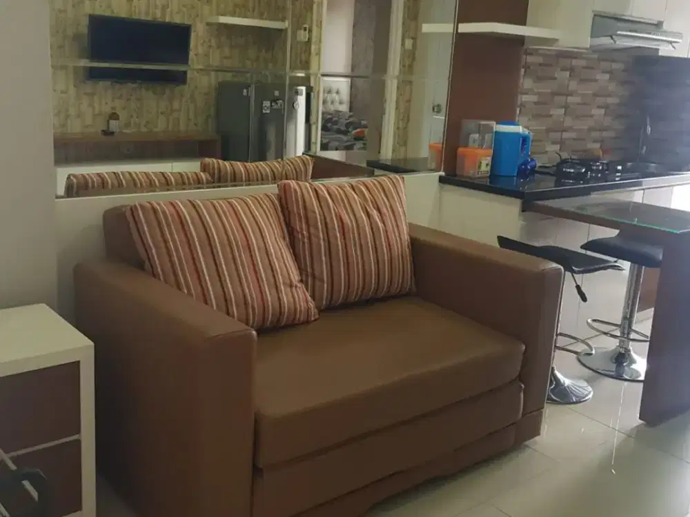 Jual 2 kamar modern full furnish apt bassura city