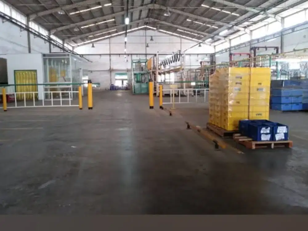 DIJUAL CEPAT GUDANG SIAP PAKAI LUAS : 2 ha LOKASI KARAWANG TIMUR