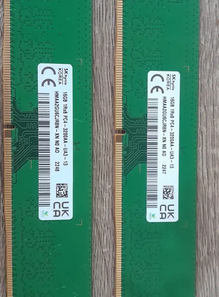 Memory Desktop SK Hynix 16GB PC4 3200AA UA3 13