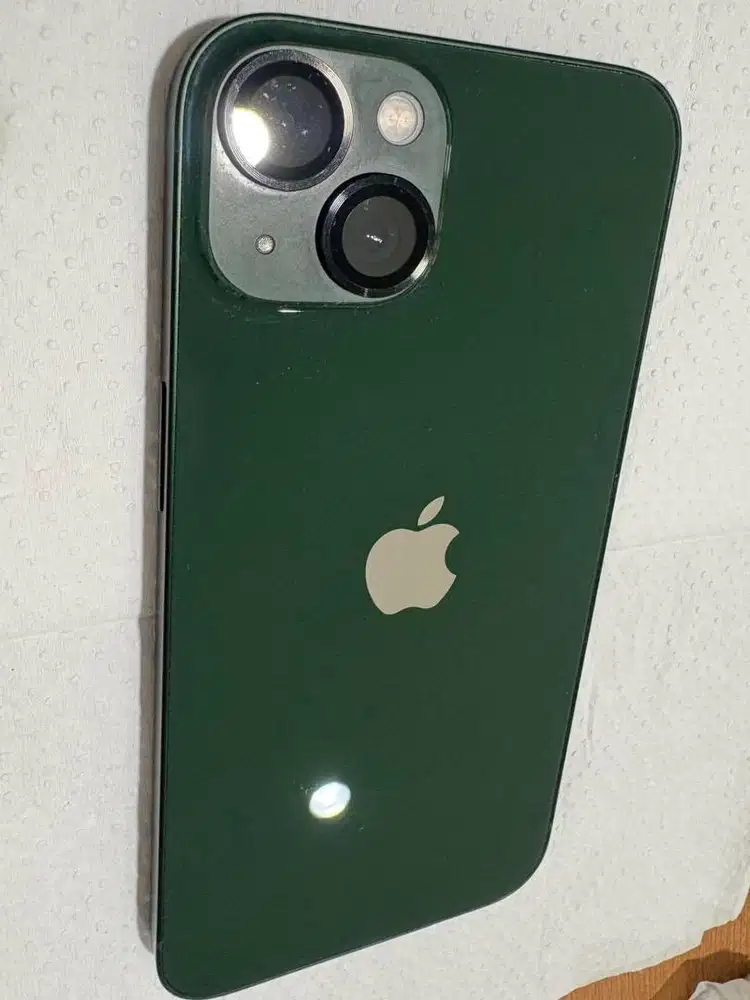 Iphone 13 green 256gb hijau tua