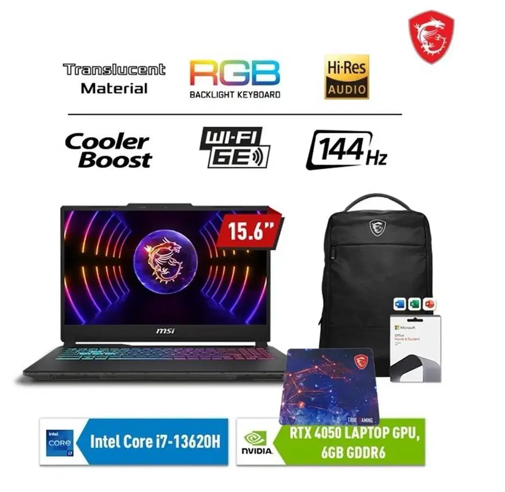 MSI Cyborg 15 A13V | i7 Gen 13 | RTX | Like New